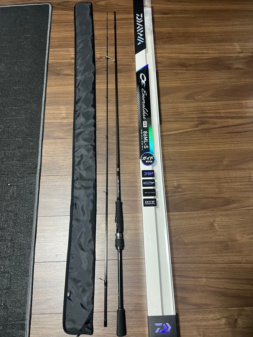 ダイワ 21エメラルダス MX 86ML-S ガイドモデル 美品 付属品完備