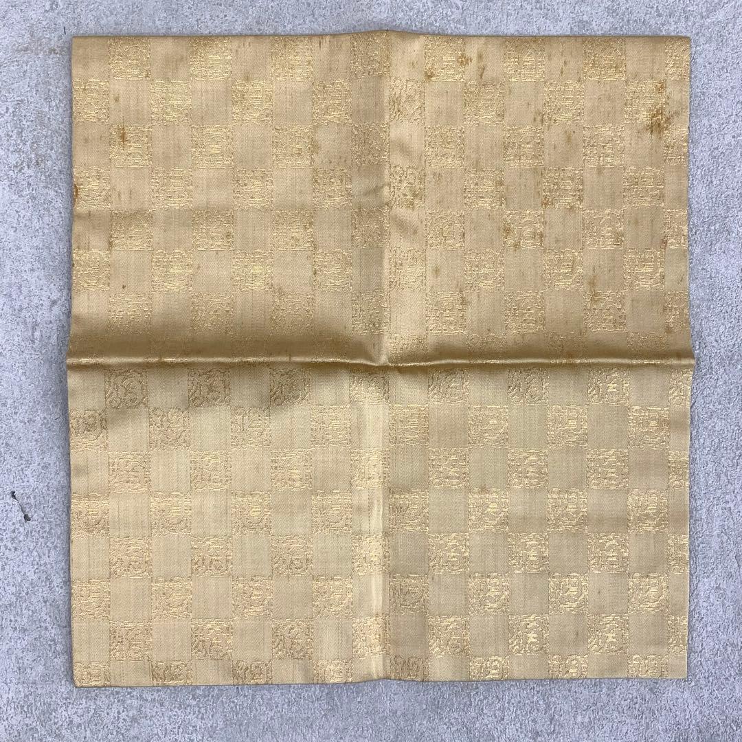 服紗 土田友湖 即中斎書付桐箱 名物本能寺金襴 茶道具