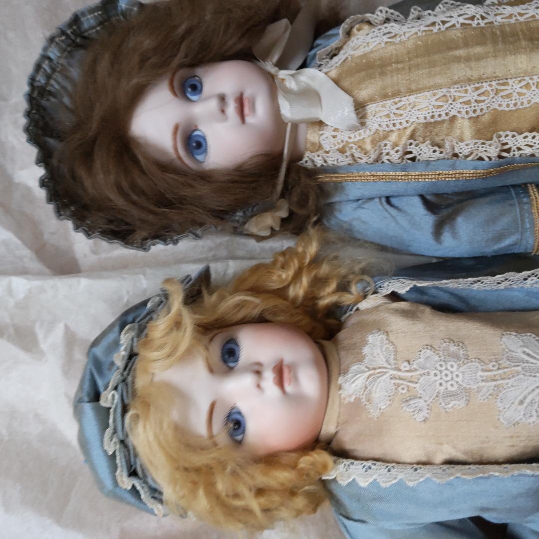 ブリュ　ジュモー　アンティークリプロ　　双子コーデ