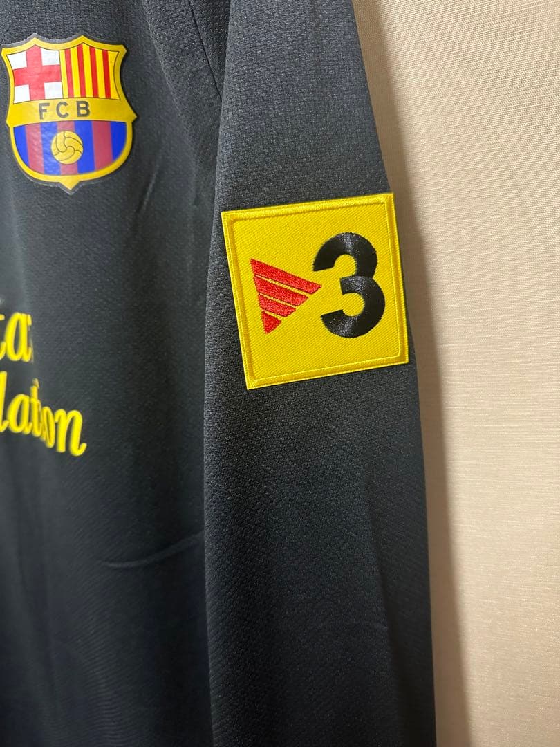 【メッシ#10】バルセロナ 選手支給 AWAY ユニフォーム11/12 Lサイズ