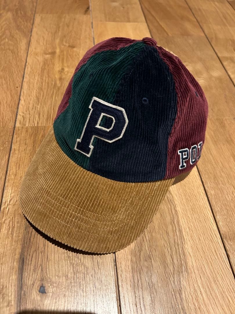 Polo Ralph Lauren コーデュロイキャップ