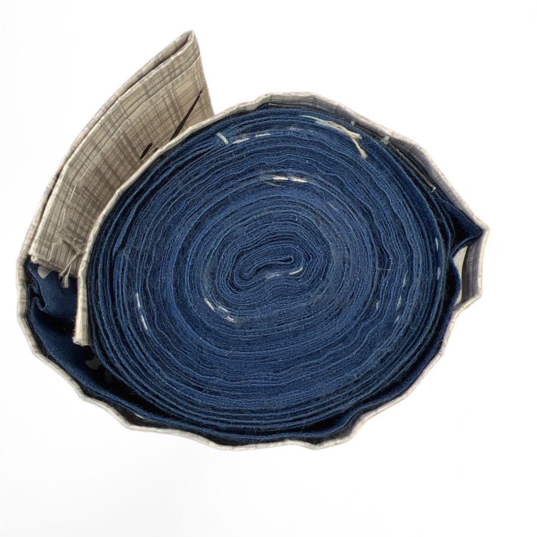 反物　浴衣　竺仙　藍染　蜻蛉　着尺　着物　082a u