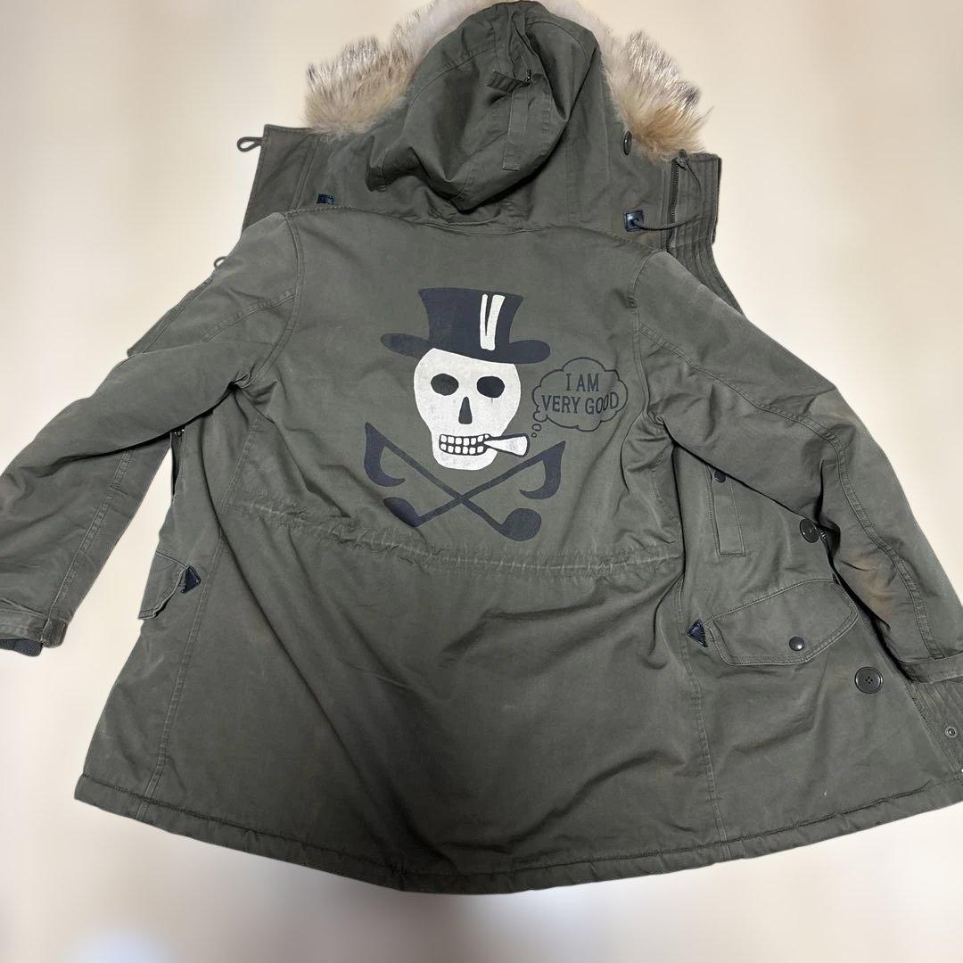 防寒最強　ワコマリア wackomaria N3B ミリタリージャケット