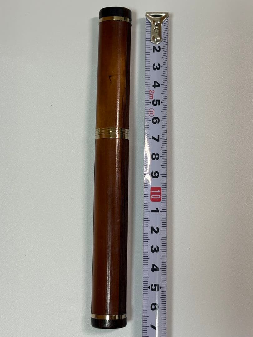 【稀少】セーラー万年筆 長原宣義 ペン先 21K 煤竹 純金プレート 竹取物語