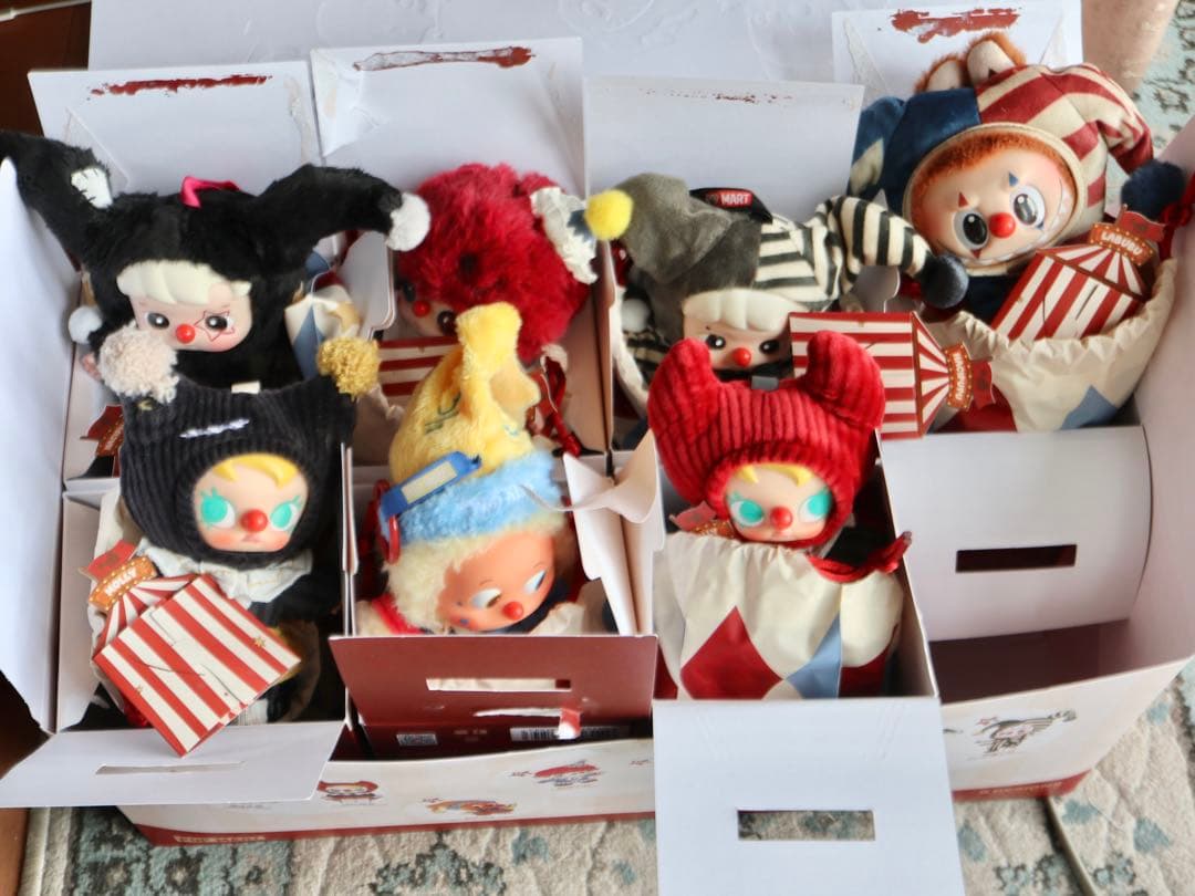 pop mart why so serious ぬいぐるみキーホルダー セット