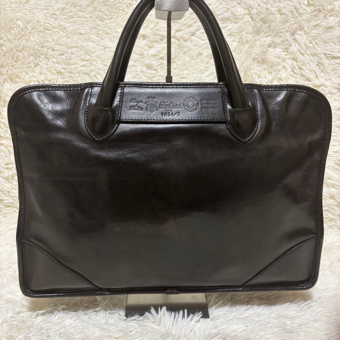 Felisi フェリージ ビジネスバッグ オールレザー 1834/2 A4 黒