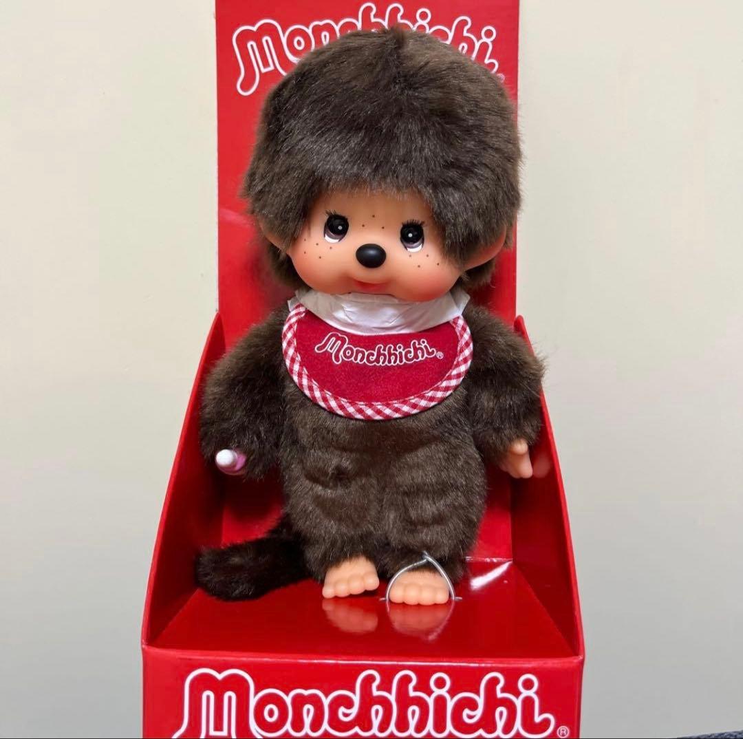 モンチッチ　ムーブアイ ムービングアイ　男の子　マスコット　ぬいぐるみ