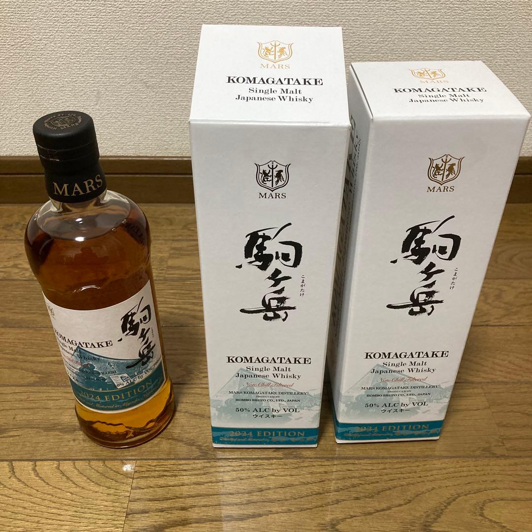 ウイスキー駒ケ岳MARS KOMAGATAKE シングルモルト2024