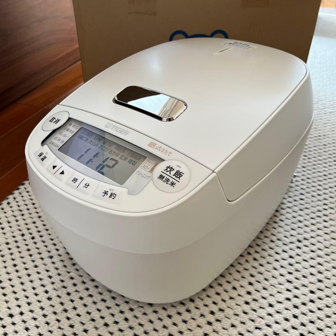 【売りきり中♪]タイガー IHジャー炊飯器 JPV-S100 オフホワイト