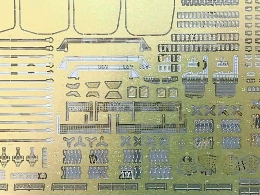 限定品 フジミ フルハル 1/700 葛城 w/エッチングパーツ&2ピース機銃