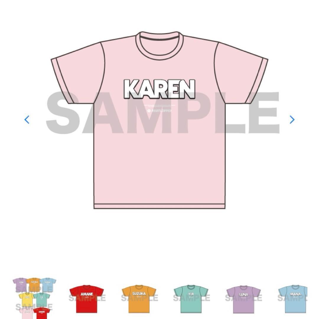 [FC限定］ FRUITS ZIPPER OSHI API Tee 松本かれん