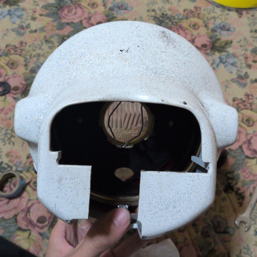 廃盤 シビエ 凸ライト 180π　 おまけ程度のライトケース