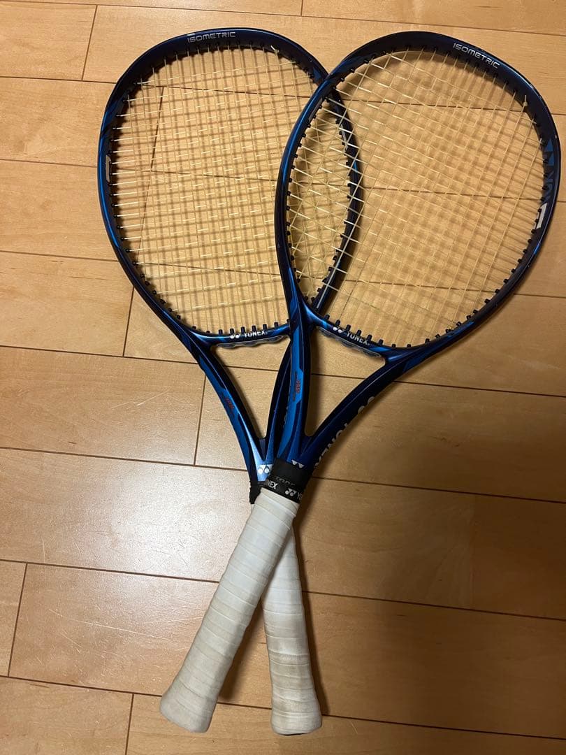 【2本セット】YONEX E ZONE 100 テニスラケット 青