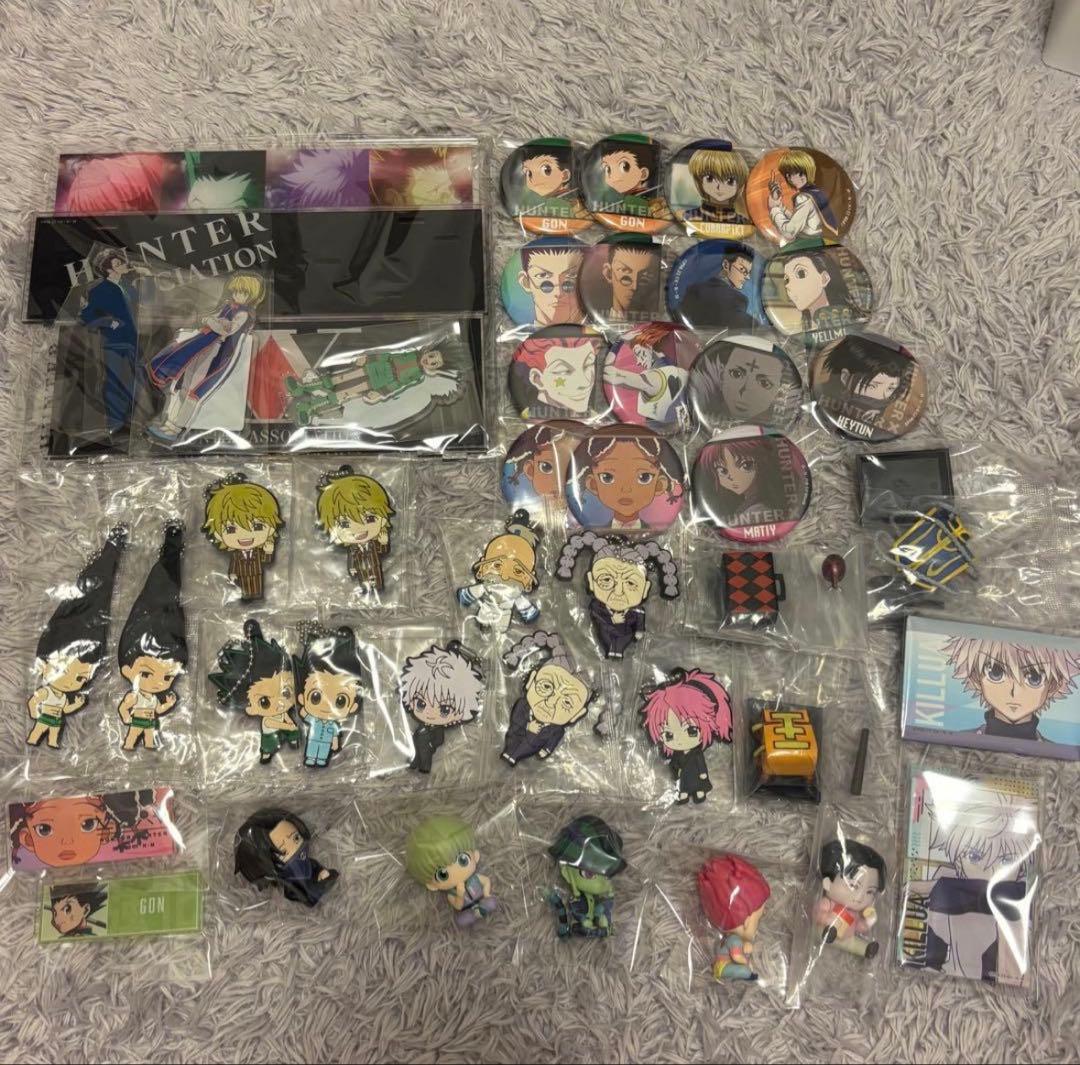 HUNTER × HUNTER 缶バッジ アクスタ ラバマス フィギュア