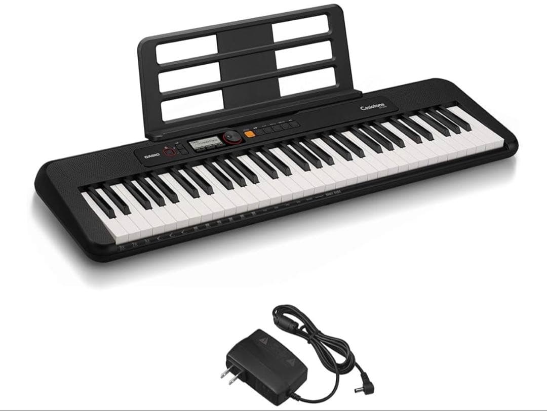 カシオ 電子キーボード Casiotone (CT-S200BKブラック)