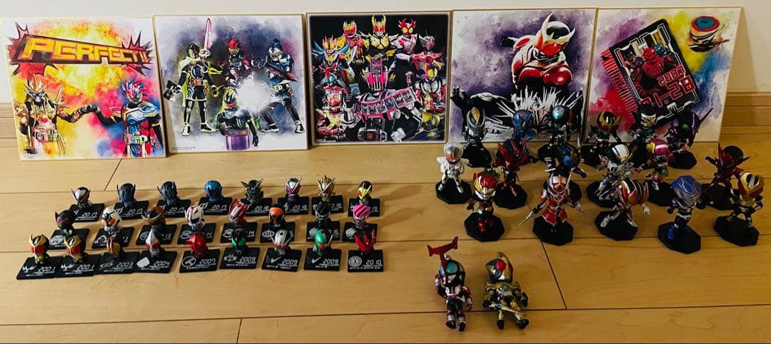 仮面ライダー フィギュアセット