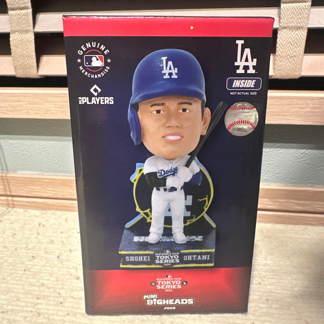 ⑤【432個限定】ドジャース 大谷翔平 ボブルヘッド 東京シリーズ 未開封