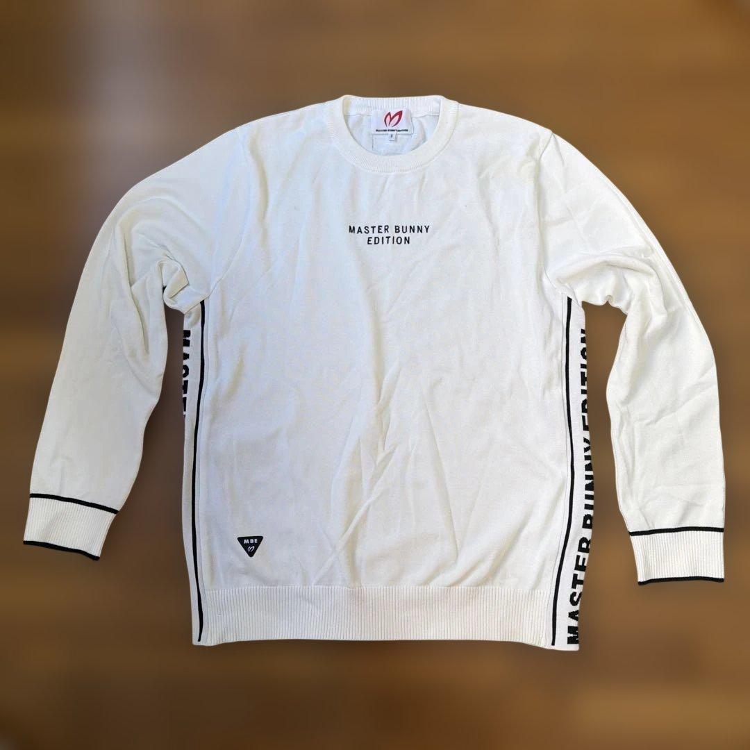 MASTER BUNNY EDITION ホワイトセーター　サイズ6