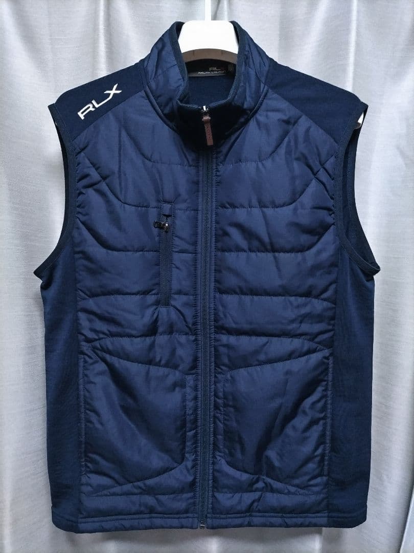 RLXゴルフ 中綿ベスト　ネイビー
