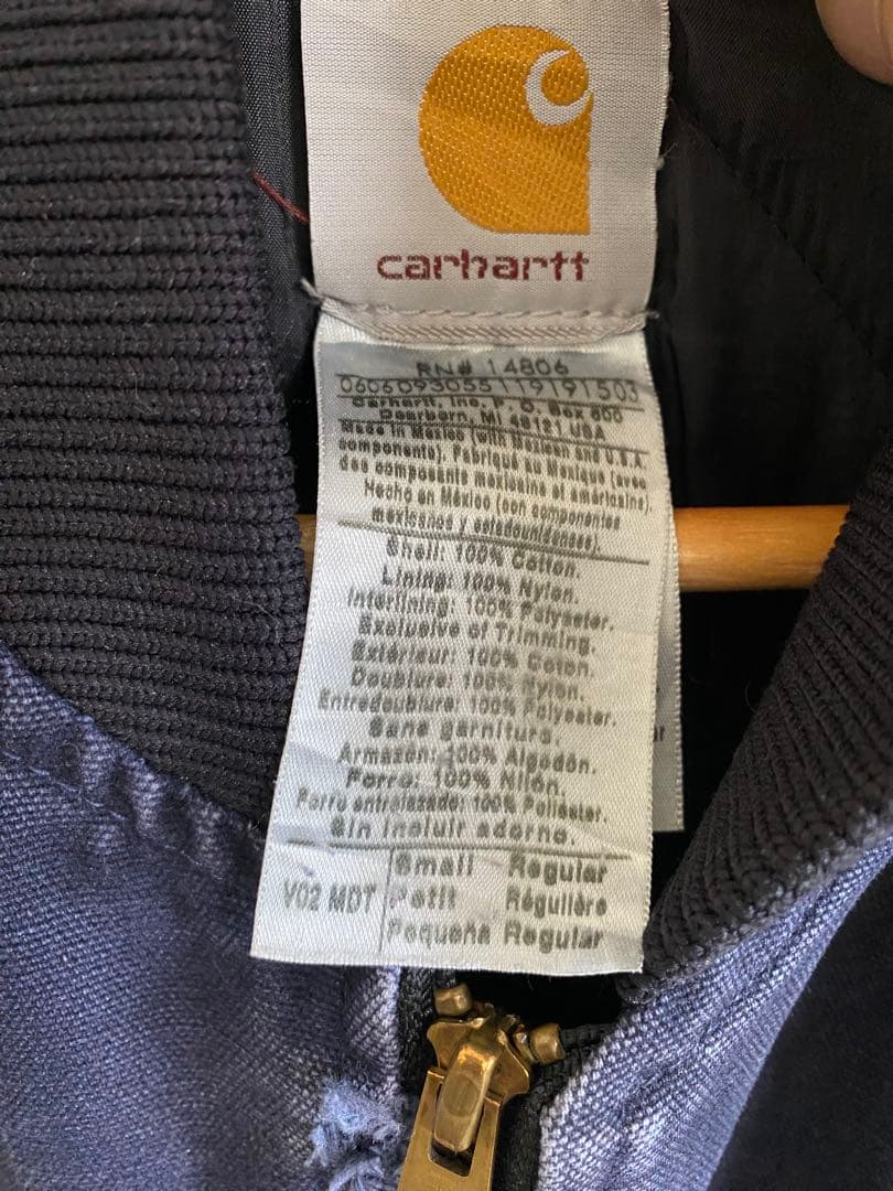 carhartt ネイビー ダッグベスト