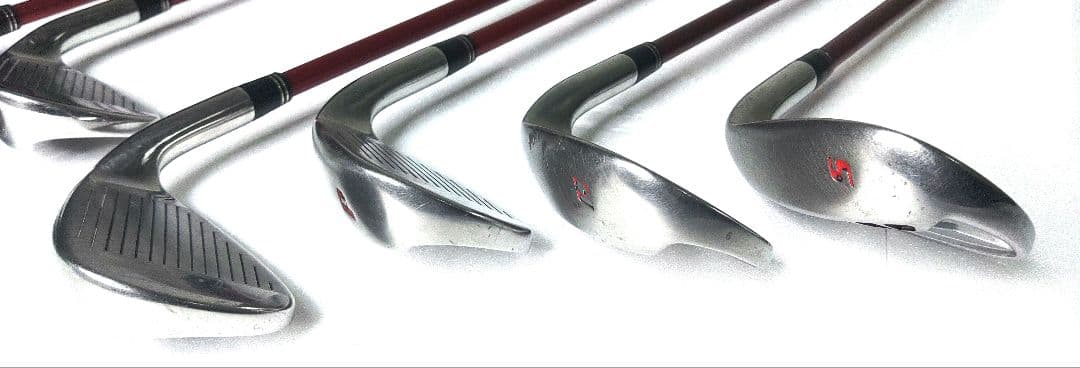 レフティ　テーラーメイド　バーナー　メンズ　アイアンセット　純正カーボン（S）