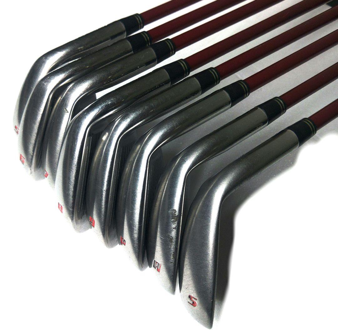 レフティ　テーラーメイド　バーナー　メンズ　アイアンセット　純正カーボン（S）