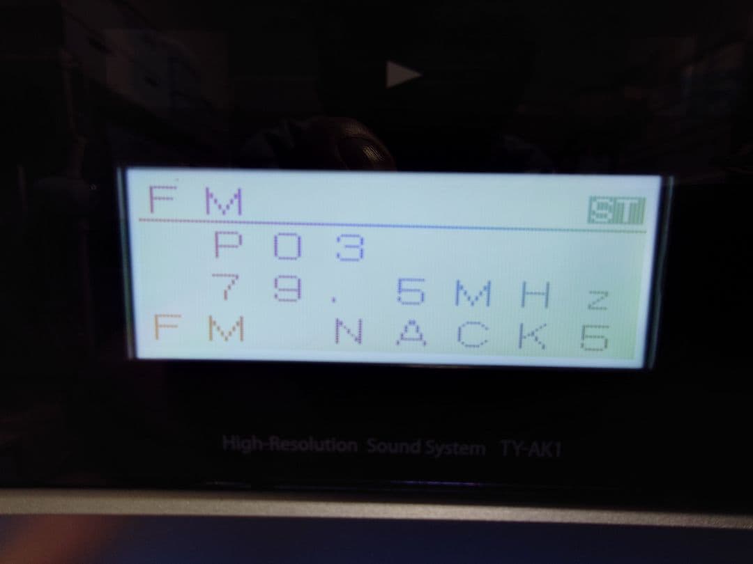 TOSHIBA TY-AK1 SD/USB/CD ラジオカセットレコーダー