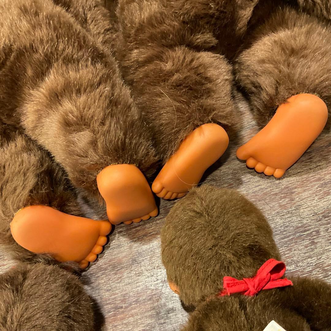 38800昭和レトロ モンチッチ 当時物 ビンテージ セキグチ 4体セット