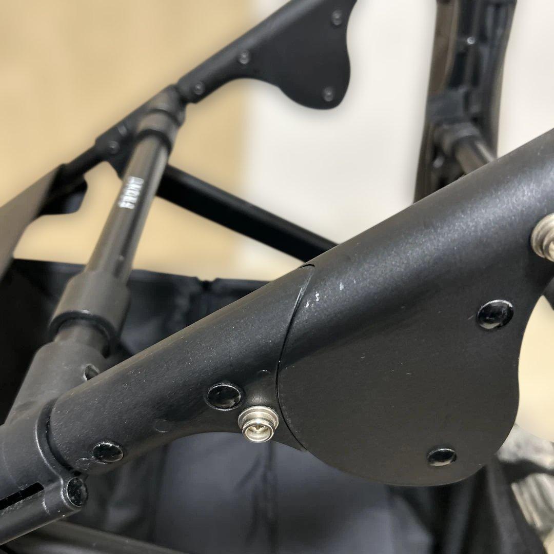 本体AIRBUGGY エアバギードーム3 ラージ アースブラックレイカバー付