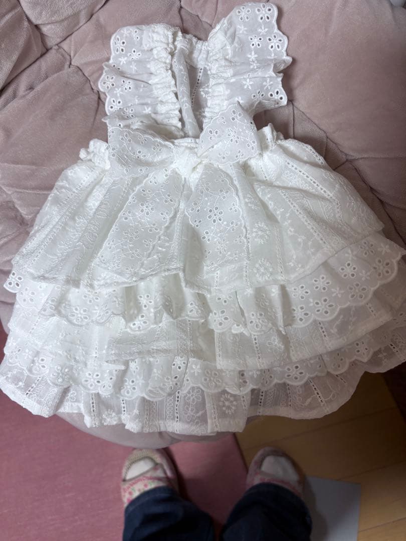 みさわ0218犬服ハンドメイドワンピース