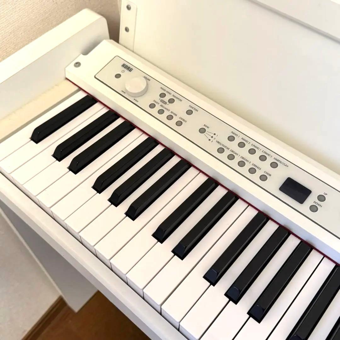 ‼️追加値下❤️引取限定ピアノ LP-380 ホワイト 88鍵