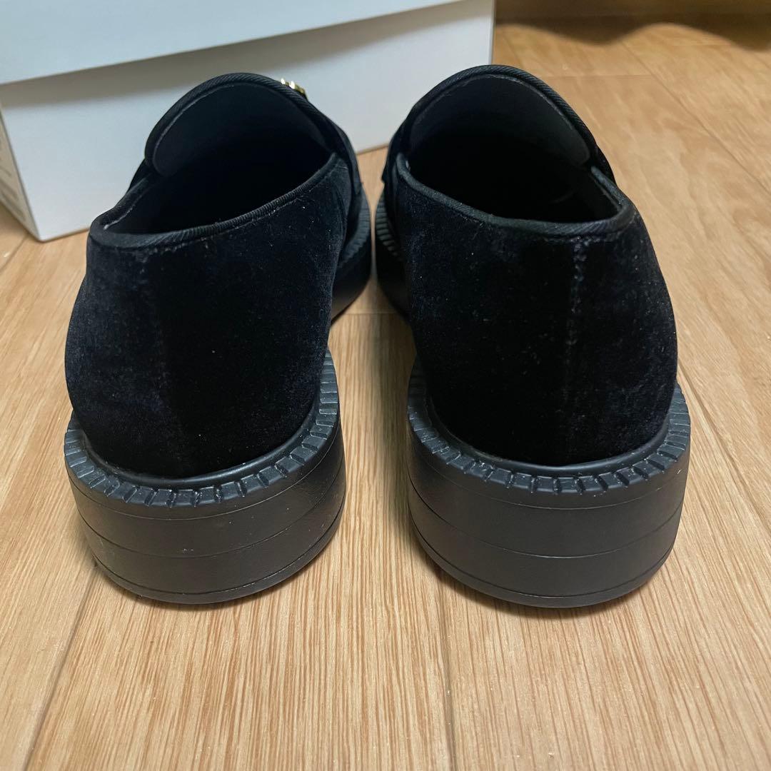 LE TALON ルタロン ローファー 厚底 チェーンバックル