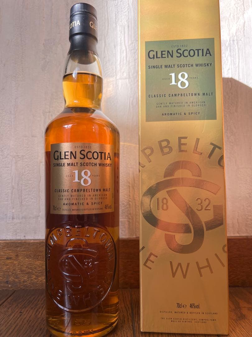 【終売品】グレンスコシア18年　旧ラベル　アロマティック＆スパイシー700ml