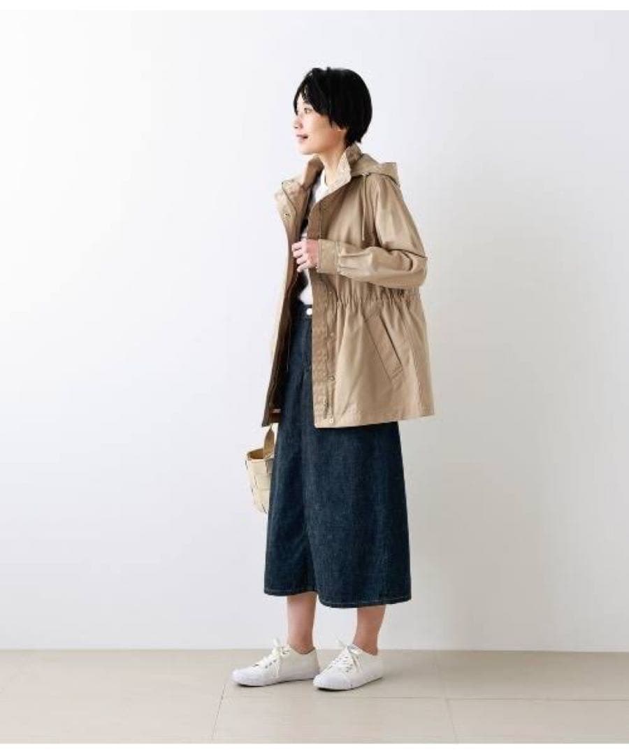 NEW YORKER 2023 コットンナイロンツイル ライナー付きモッズコート