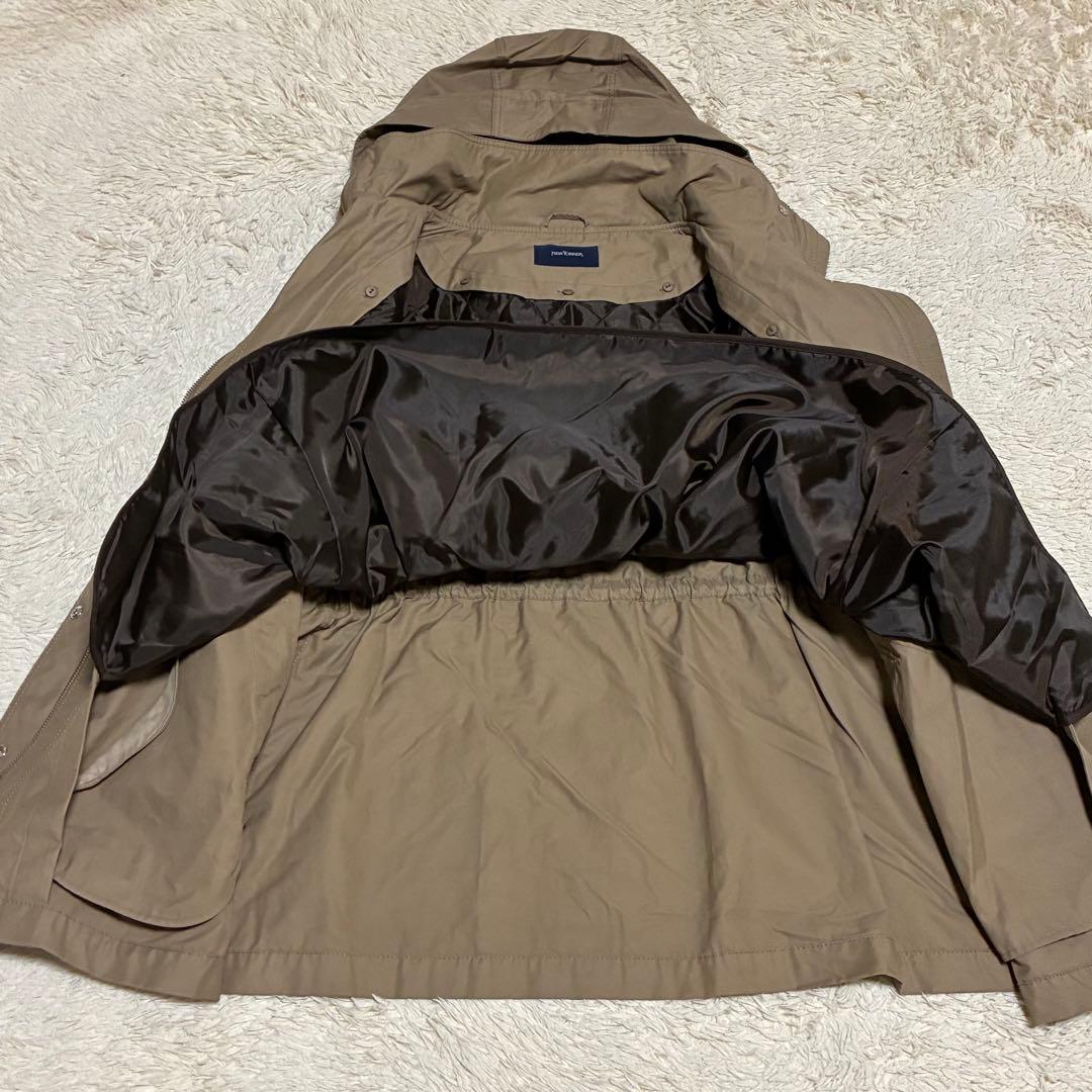 NEW YORKER 2023 コットンナイロンツイル ライナー付きモッズコート