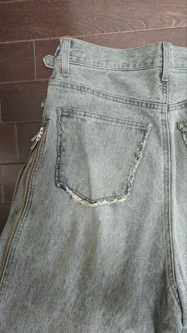 GRANCY デニムパンツ　ブラウン　L