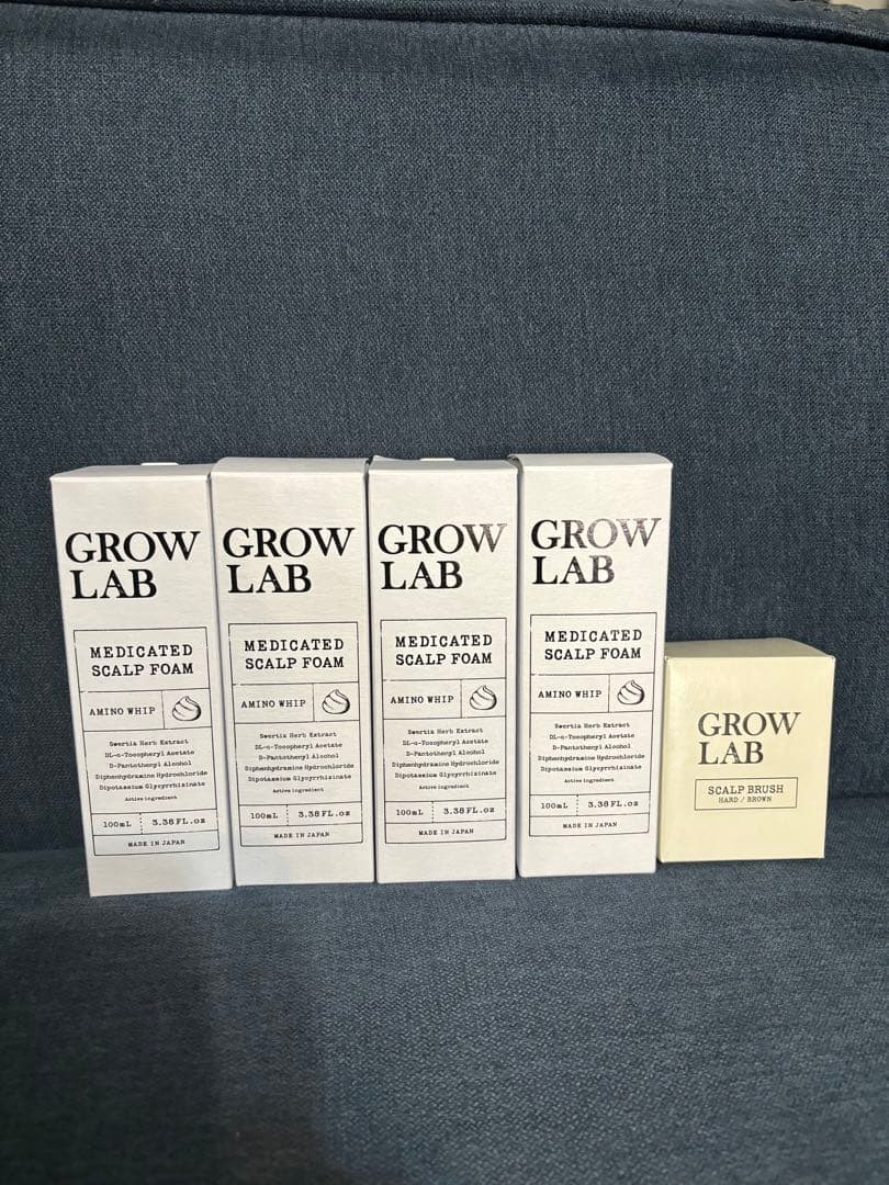 GROW LAB メディケイテッドスカルプフォーム 100ml