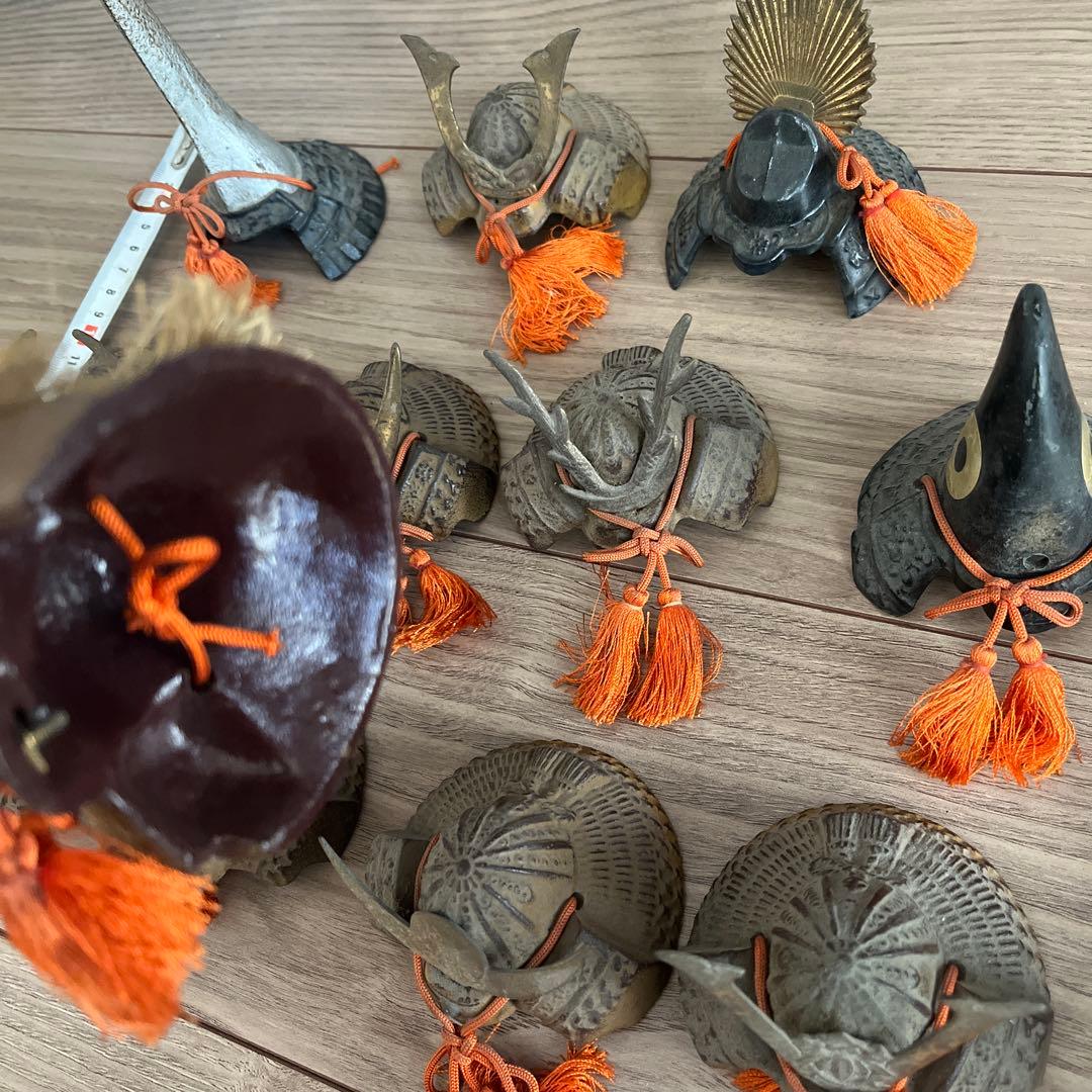 ミニチュア兜15個セット