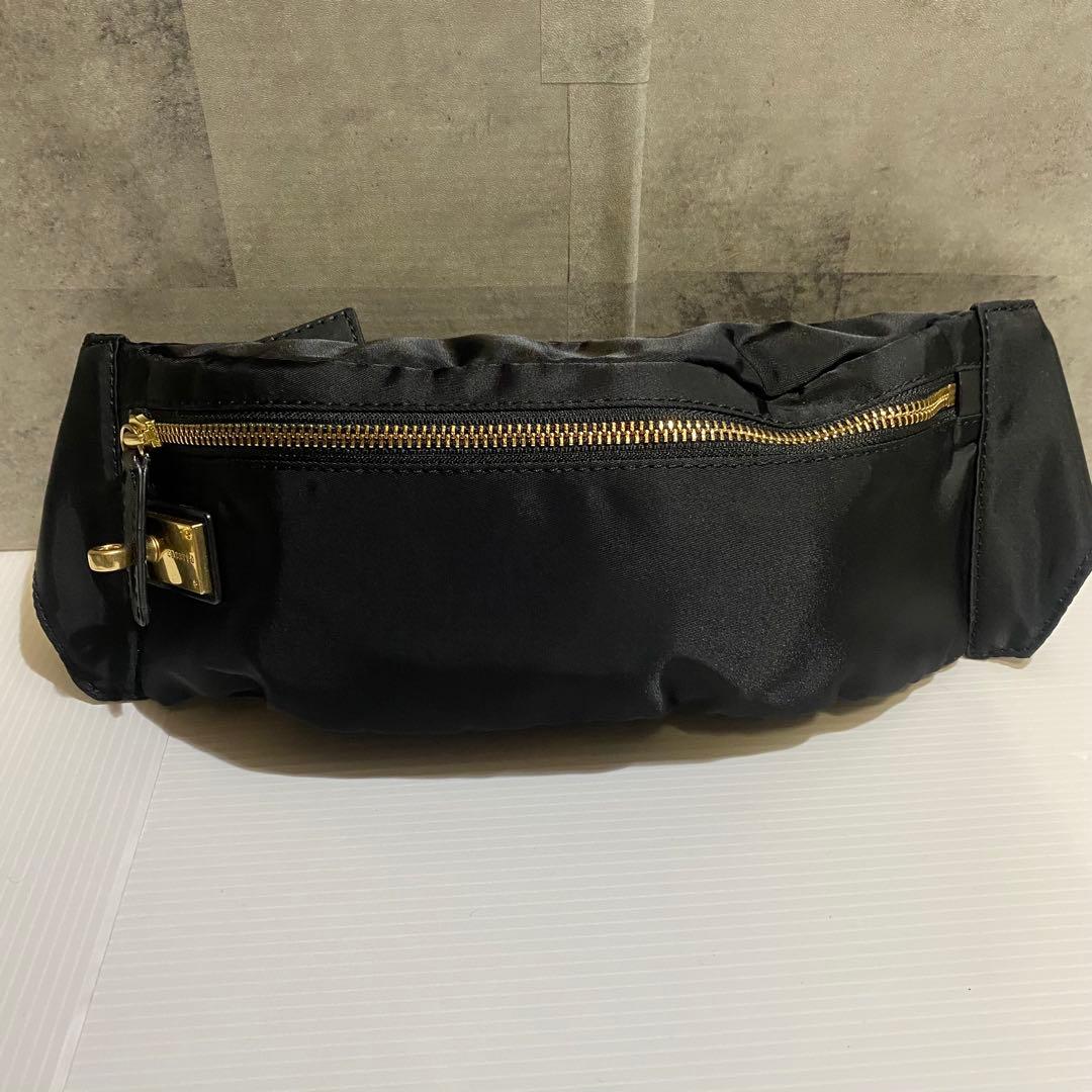 【未使用級】ORSETTO　FORTE ボディバッグ　ナイロン　ブラック
