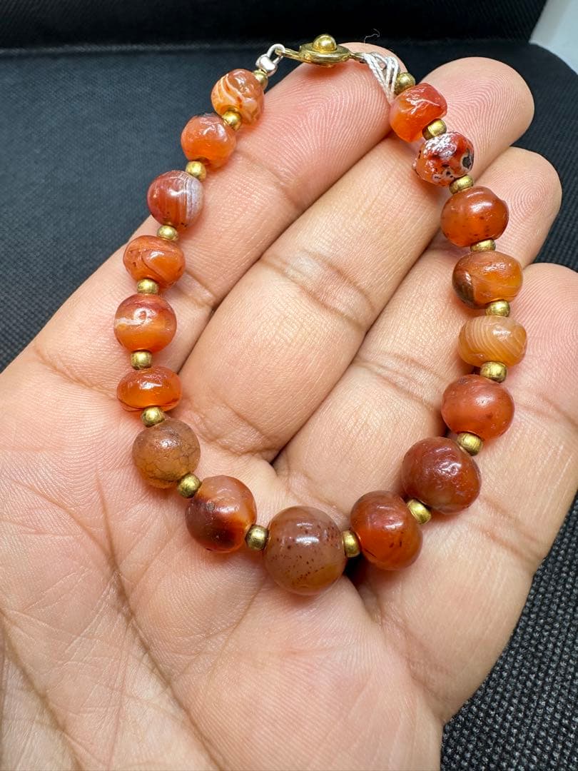 アンティークカーネリアンビーズ