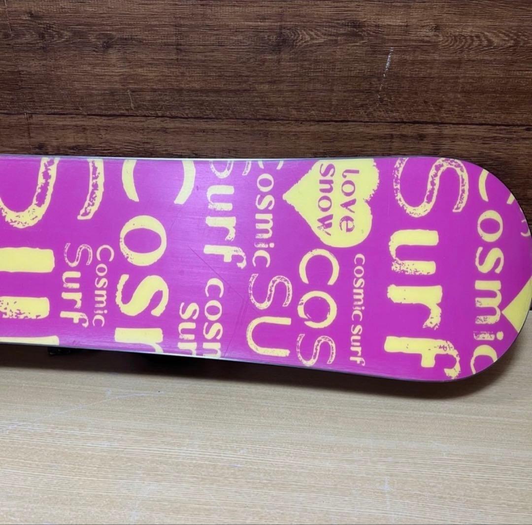 COSMIC SURF　初心者オススメ　レディース　スノーボード4点　143cm