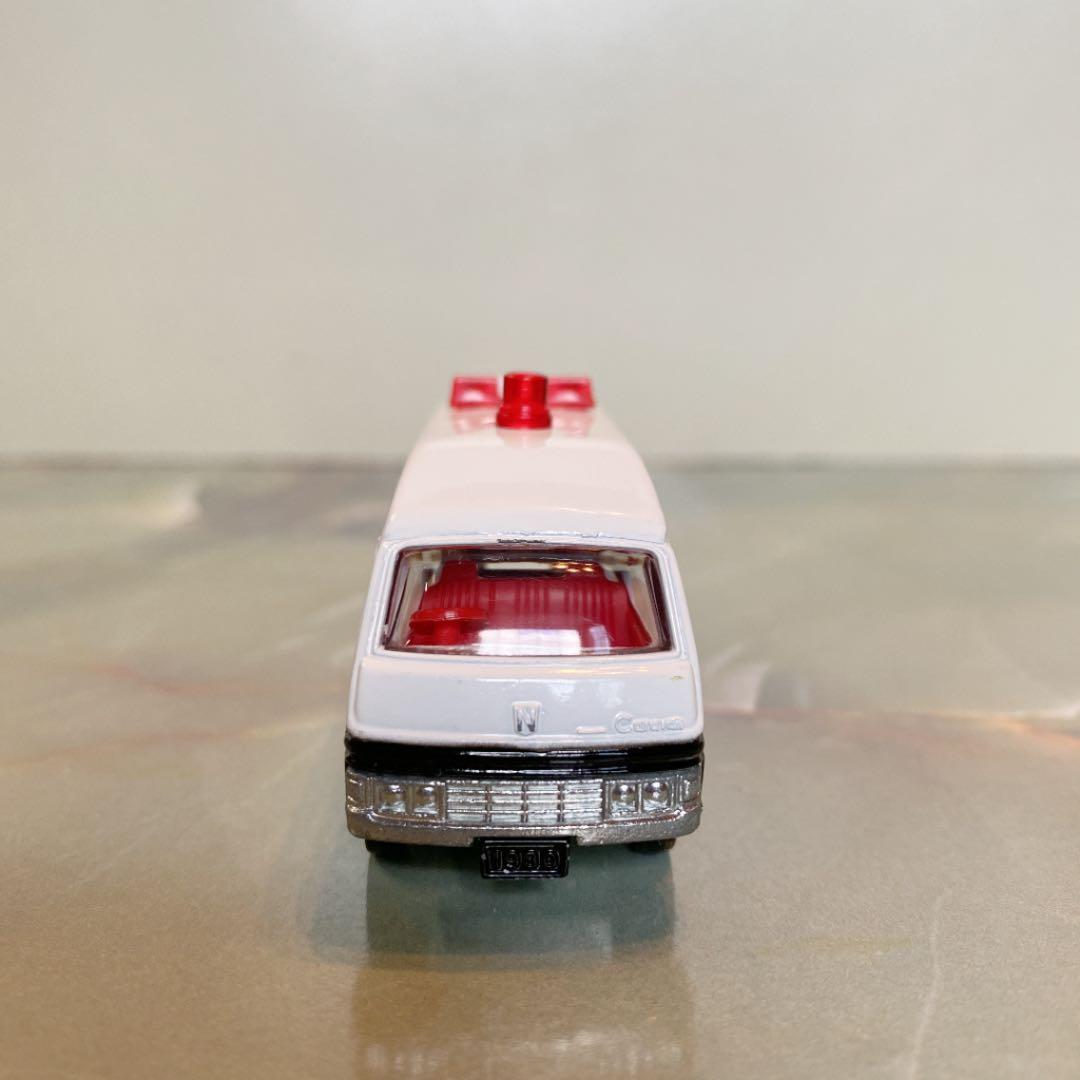 トミカNO.3ニッサンキャラバンハイルーフバン交通安全指導車(G-132)日本製