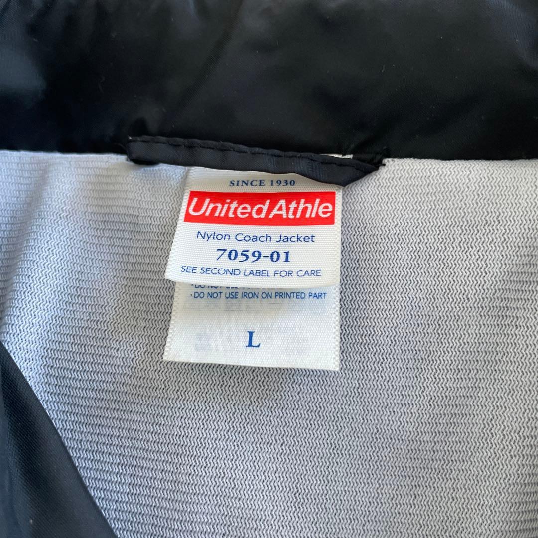 IKKI NOT DEAD ブラックナイロンコーチジャケット L