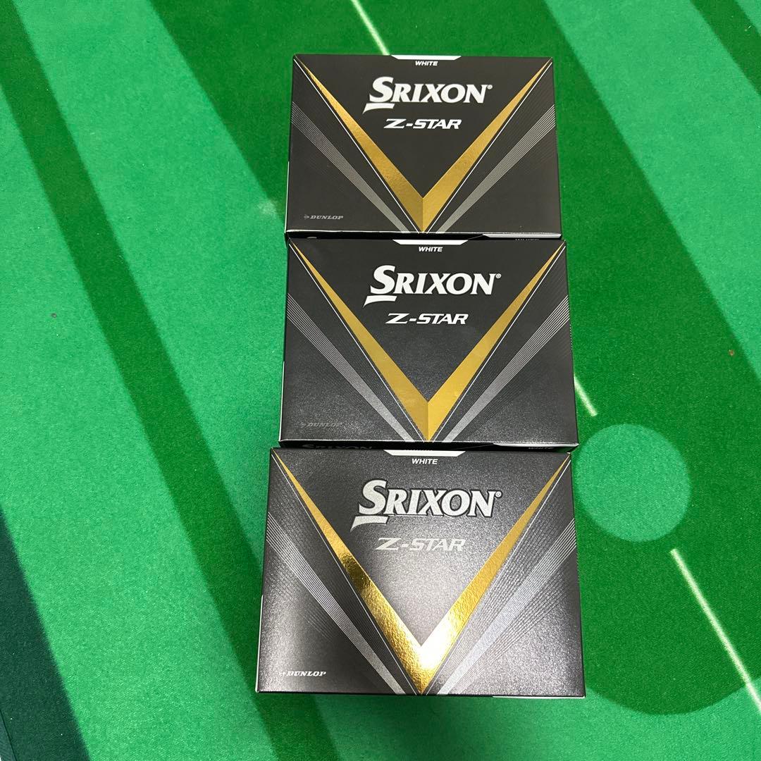 Srixon Z-STAR ゴルフボール 3箱