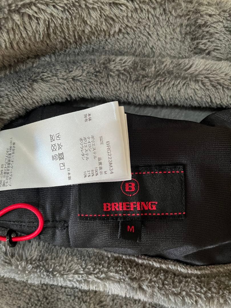 BRIEFING ボア フリース パーカー
