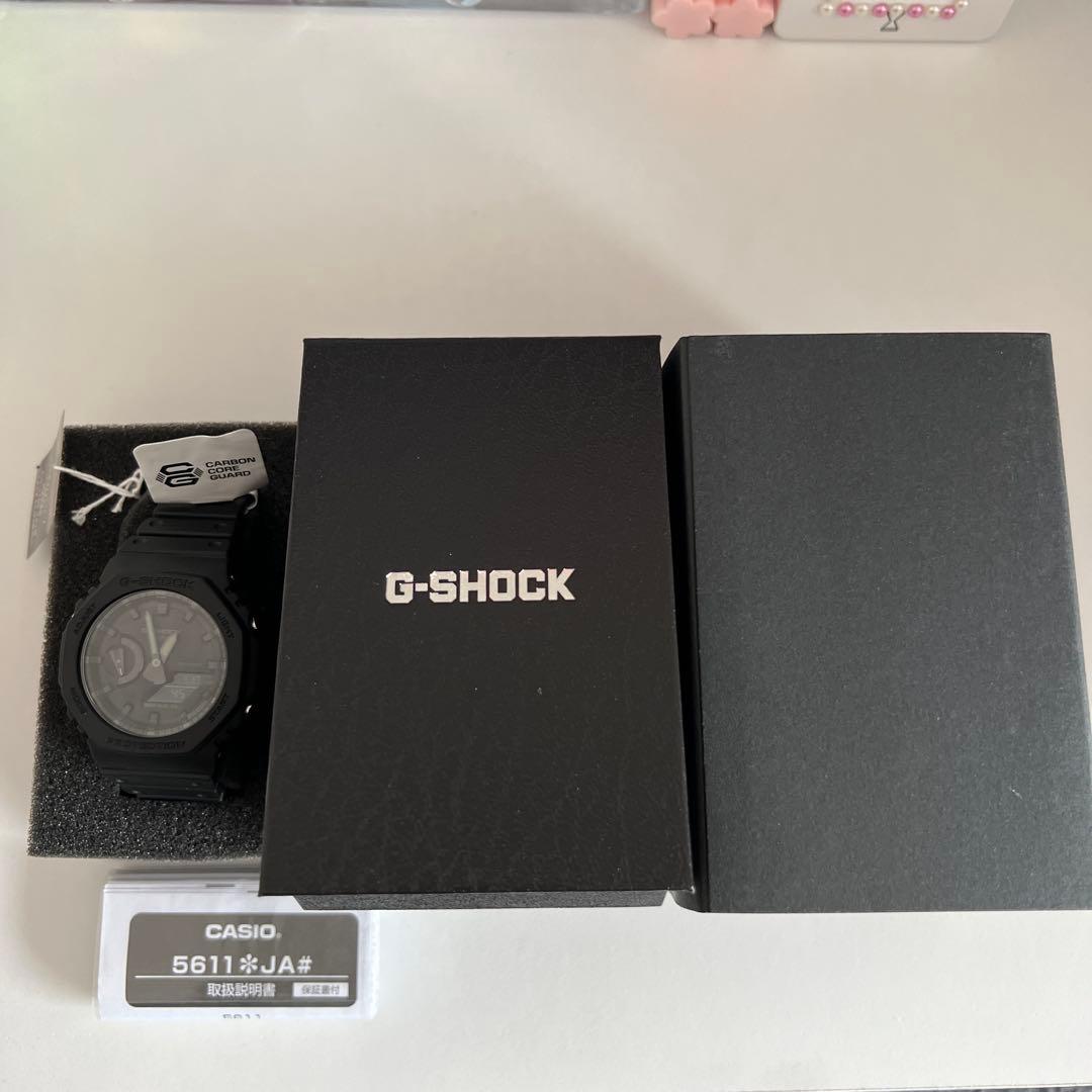 最安値　G-SHOCK GA-2100-1A1JF ブラック