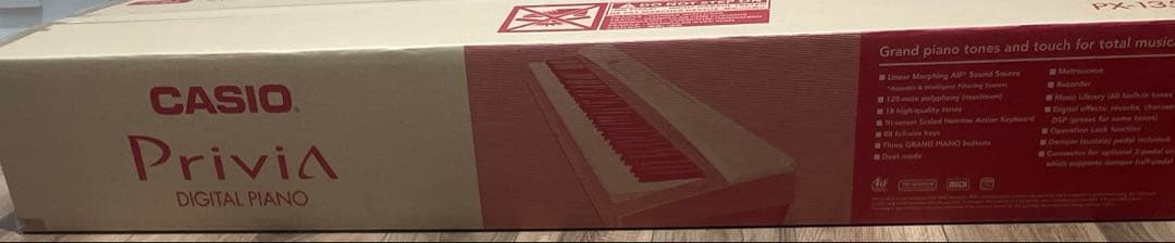 CASIO Privia 電子ピアノPX-135WE