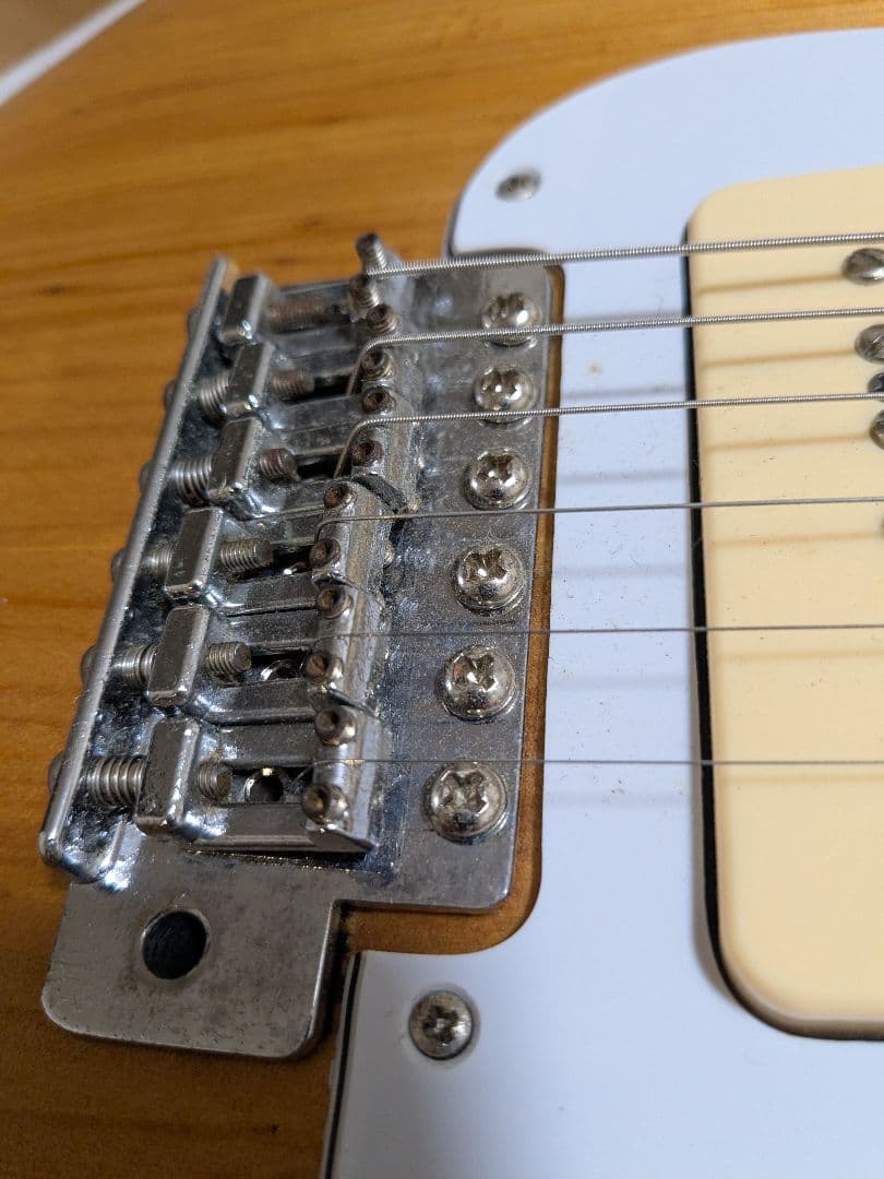 スキャロップ加工P90FenderネックEシリアルコンポーネント