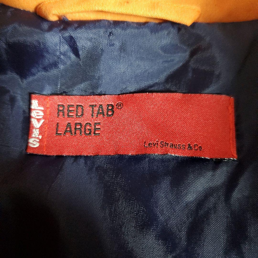 Levi's　RED TAB　オレンジ 濃紺 デニム　ダウンジャケット