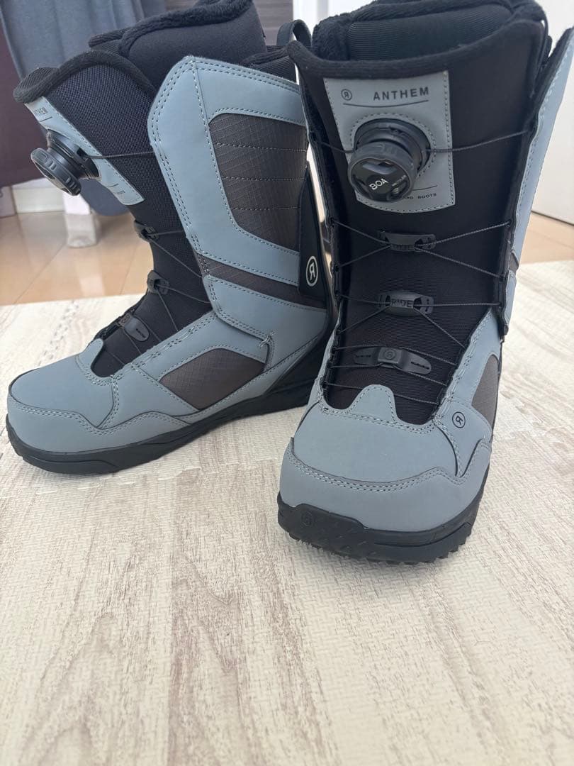 ⭐︎新品同様⭐︎RIDE ANTHEM スノーボードブーツ グレー/ブラック
